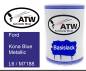 Preview: Ford, Kona Blue Metallic, L6 / M7188: 500ml Lackdose, von ATW Autoteile West.